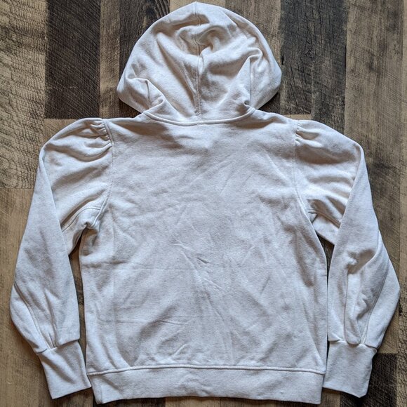 Anthropologie Daily Practice Zip-Up Hoodie Cream French Terry Medium - Picture 4 of 8